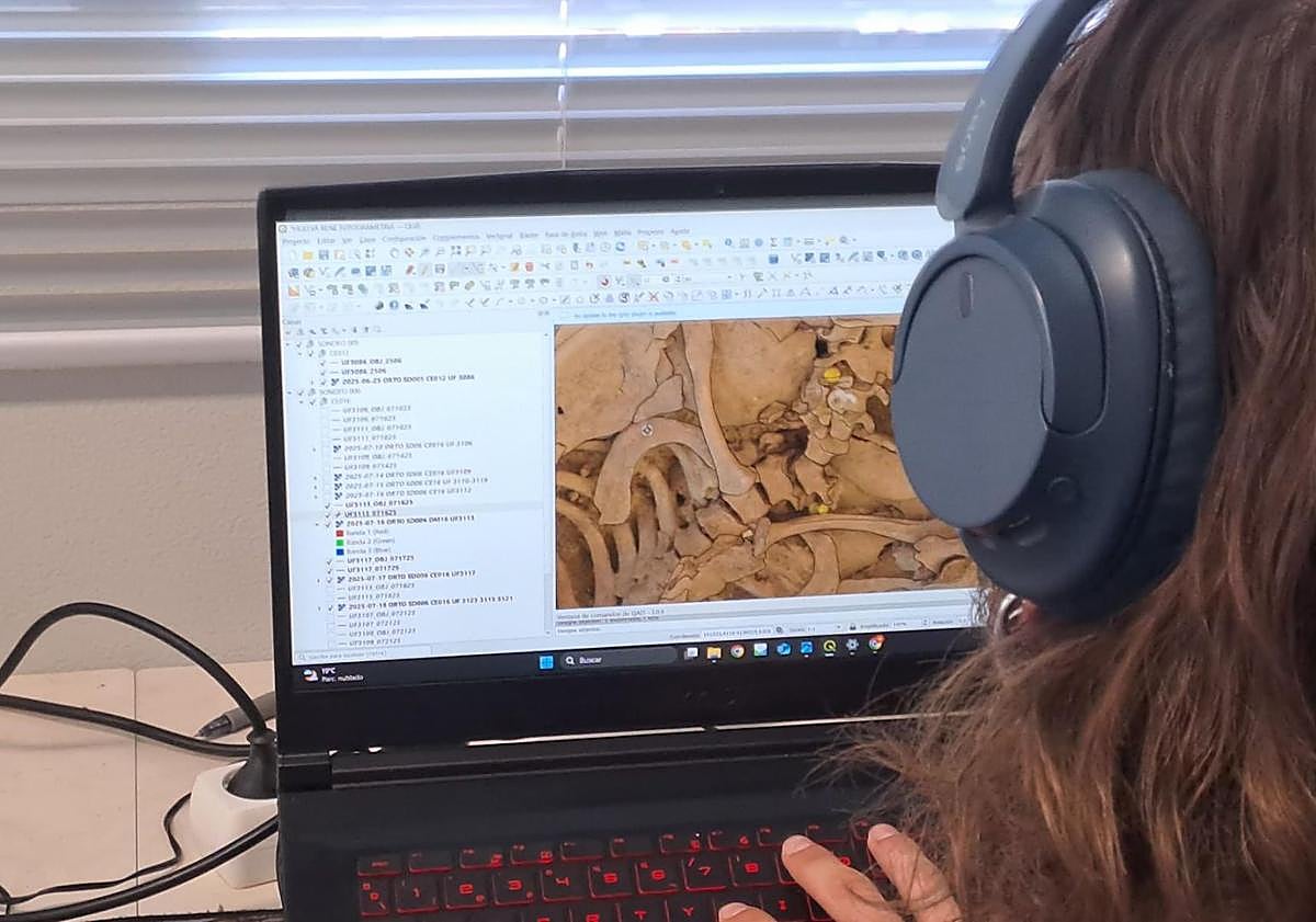 Imagen principal - Trabajo de laboratorio. 