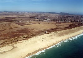 Vista de la Playa de Castilnovo.