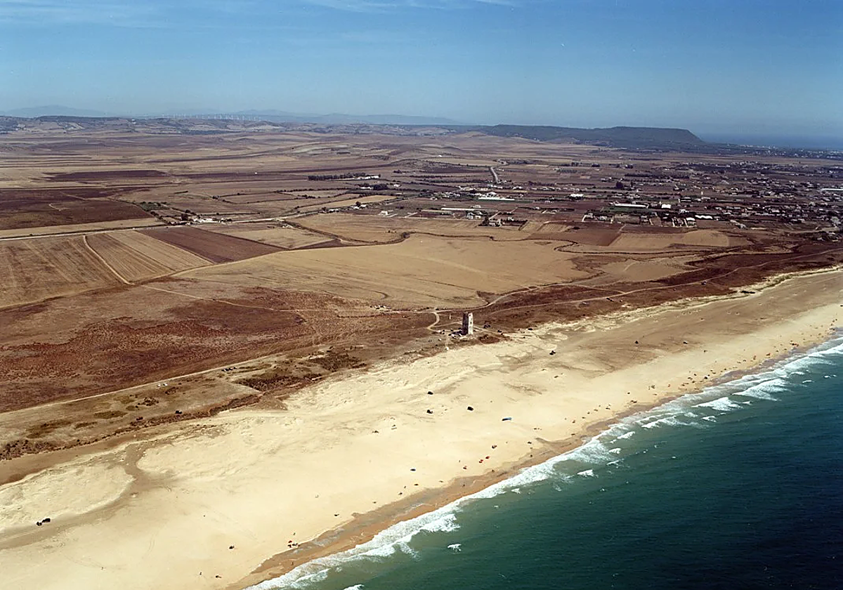 Vista de la Playa de Castilnovo.