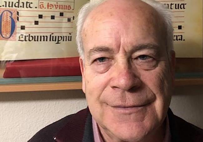 El fundador del grupo, el experto en gregoriano Francisco Javier Lara.