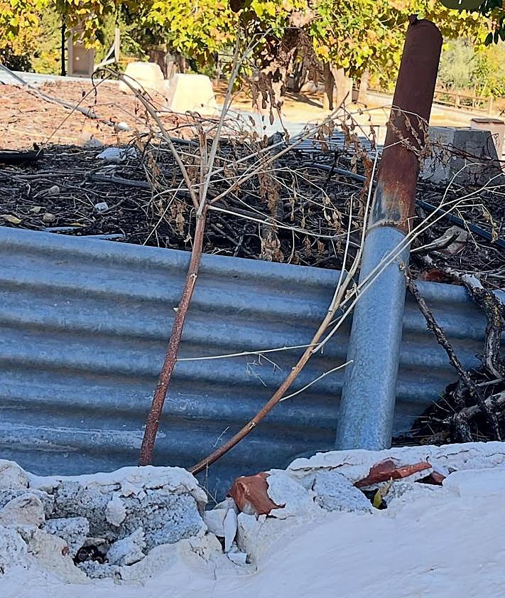 Imagen secundaria 2 - Los vecinos de La Cerradura denuncian la falta de alumbrado y tareas de desbroce