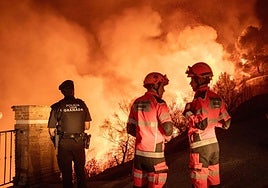 El incendio de la Fuente de la Bicha desde dentro