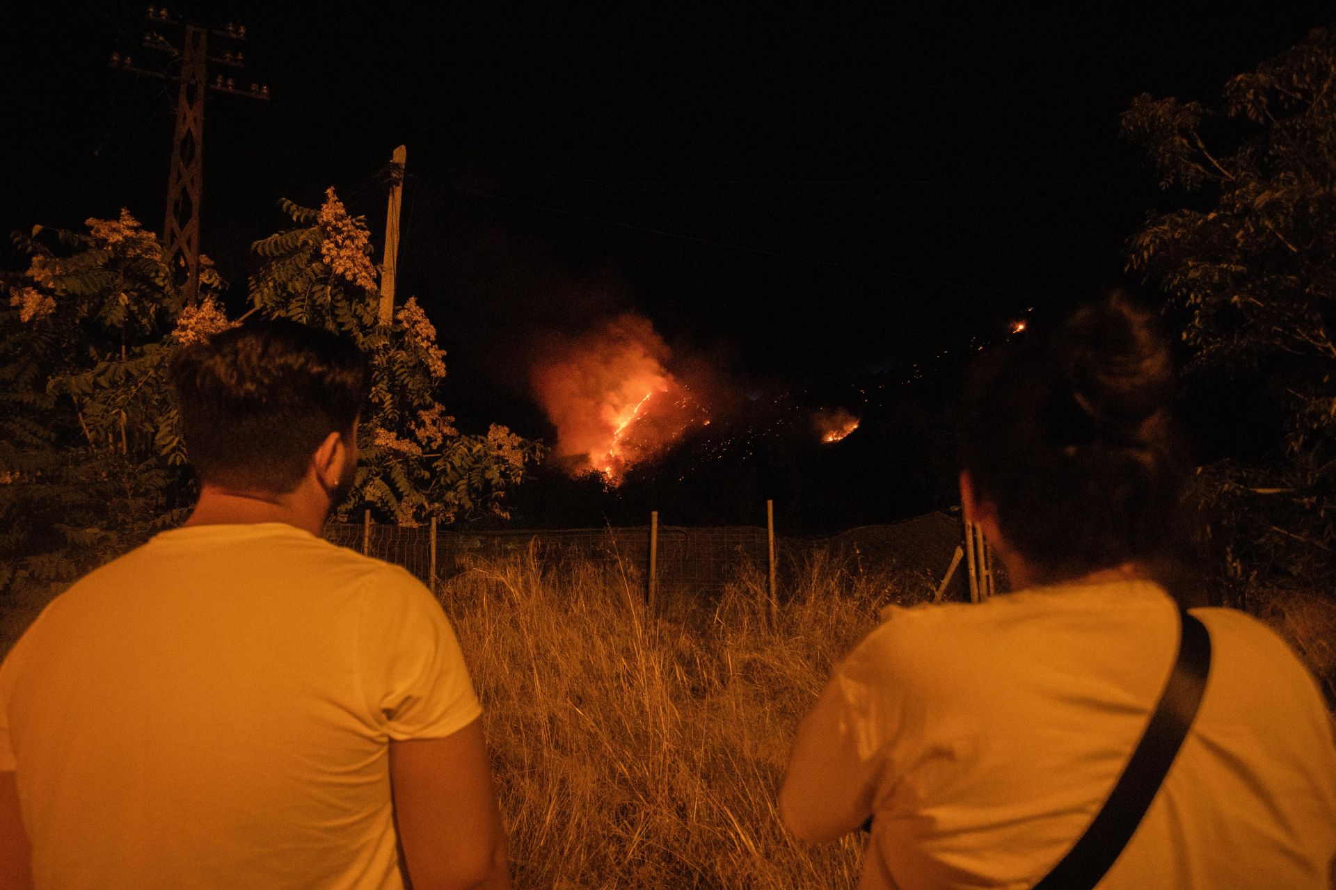 El incendio de la Fuente de la Bicha desde dentro