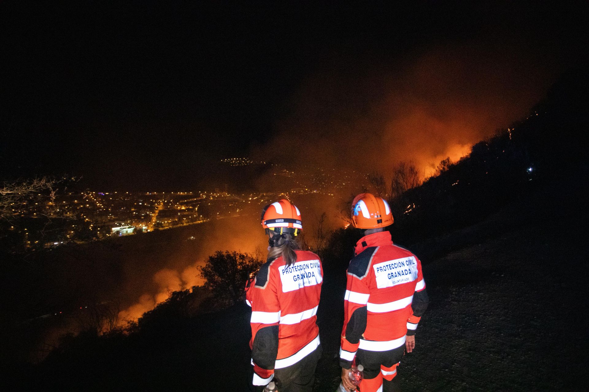 El incendio de la Fuente de la Bicha desde dentro