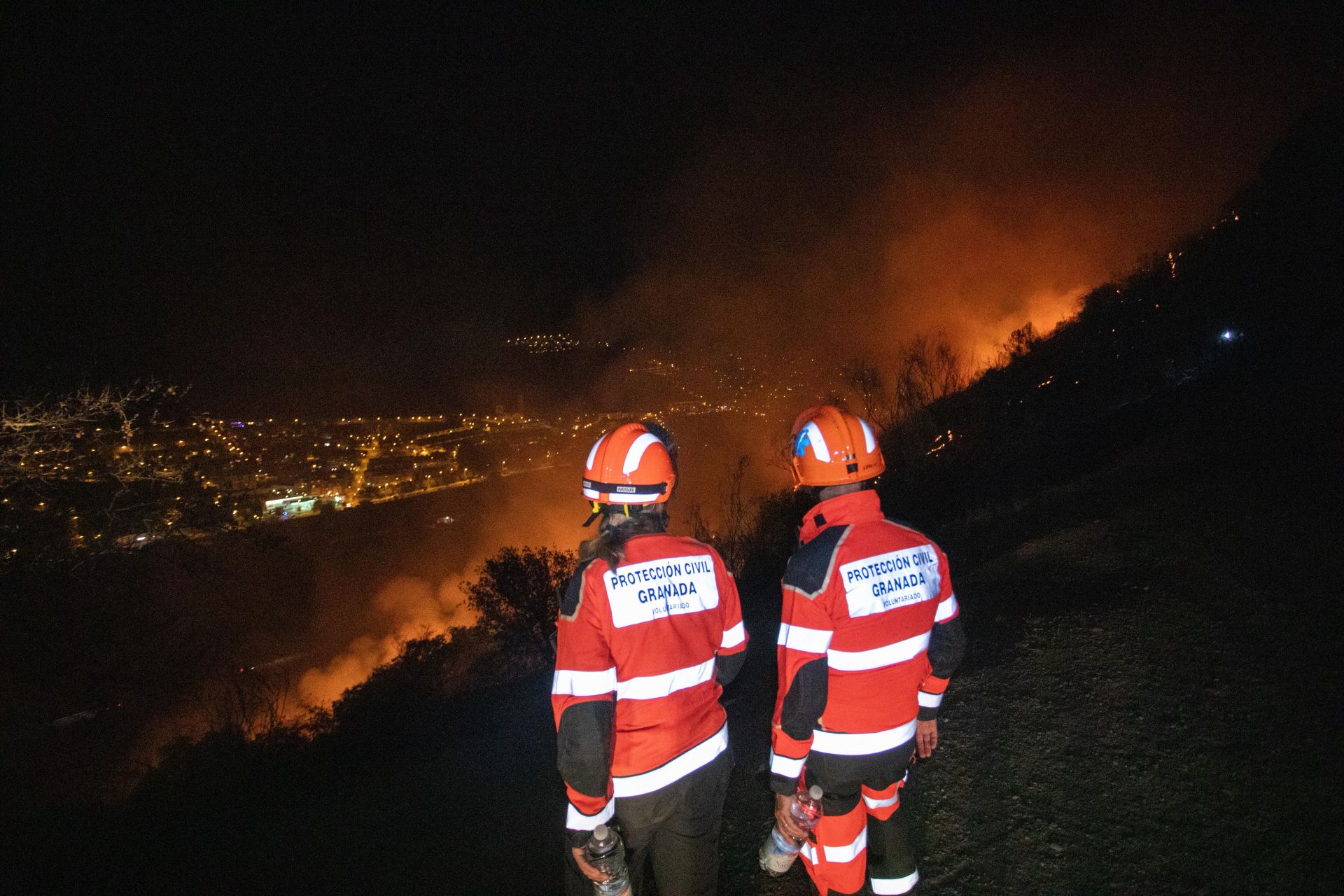 El incendio de la Fuente de la Bicha desde dentro