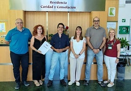 Luis García Millán en el ayuntamiento.