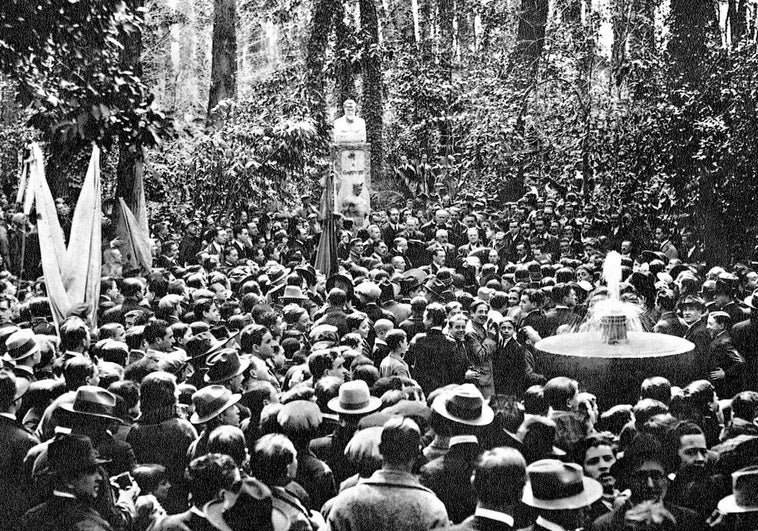 La memoria en bronce de Ángel Ganivet