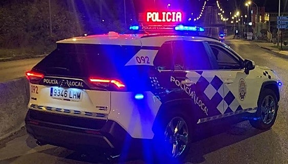 Coche de la Policía Local de Lugo