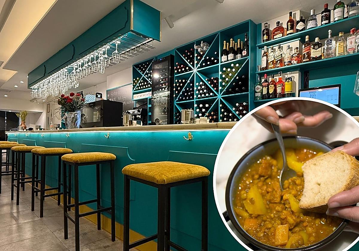 Las lentejas son una de las especialidades del establecimiento.