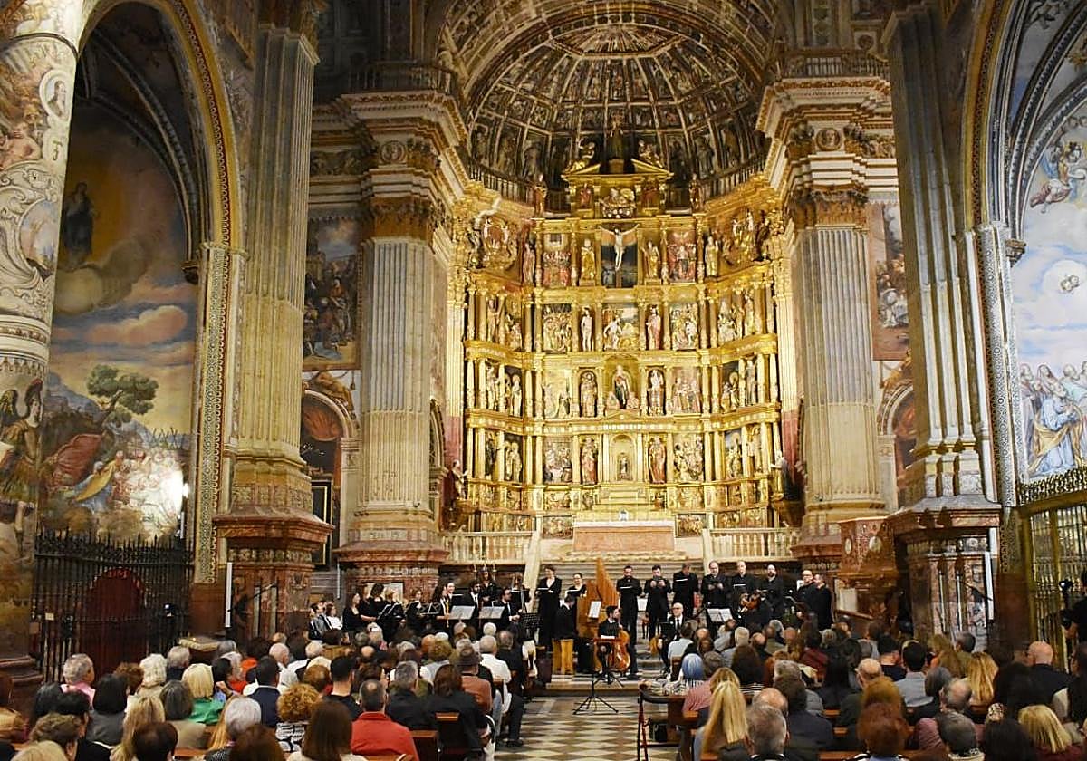 El concierto de clausura de la primera edición del MUSAG, en el Monasterio de San Jerónimo.