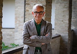 El director del Festival Internacional de Música y Danza, Paolo Pinamonti, en el Corral del Carbón.