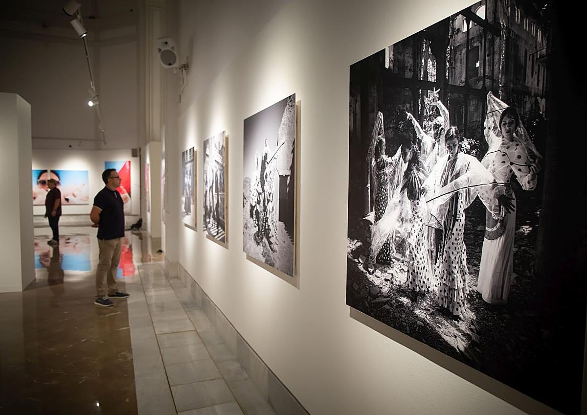 Imagen secundaria 1 - Montaje de la exposición. 