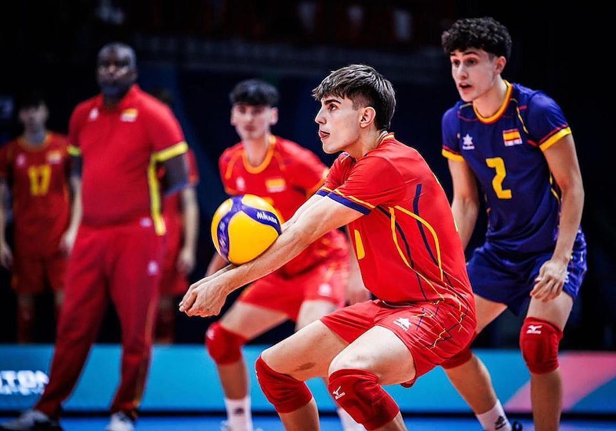 Mario García, que viene con un bronce bajo el brazo, llega para crecer.