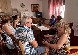 Los vecinos de Rubite sin televisión.