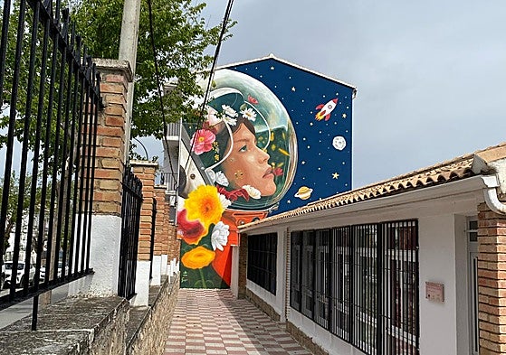 Mural en Jimena.