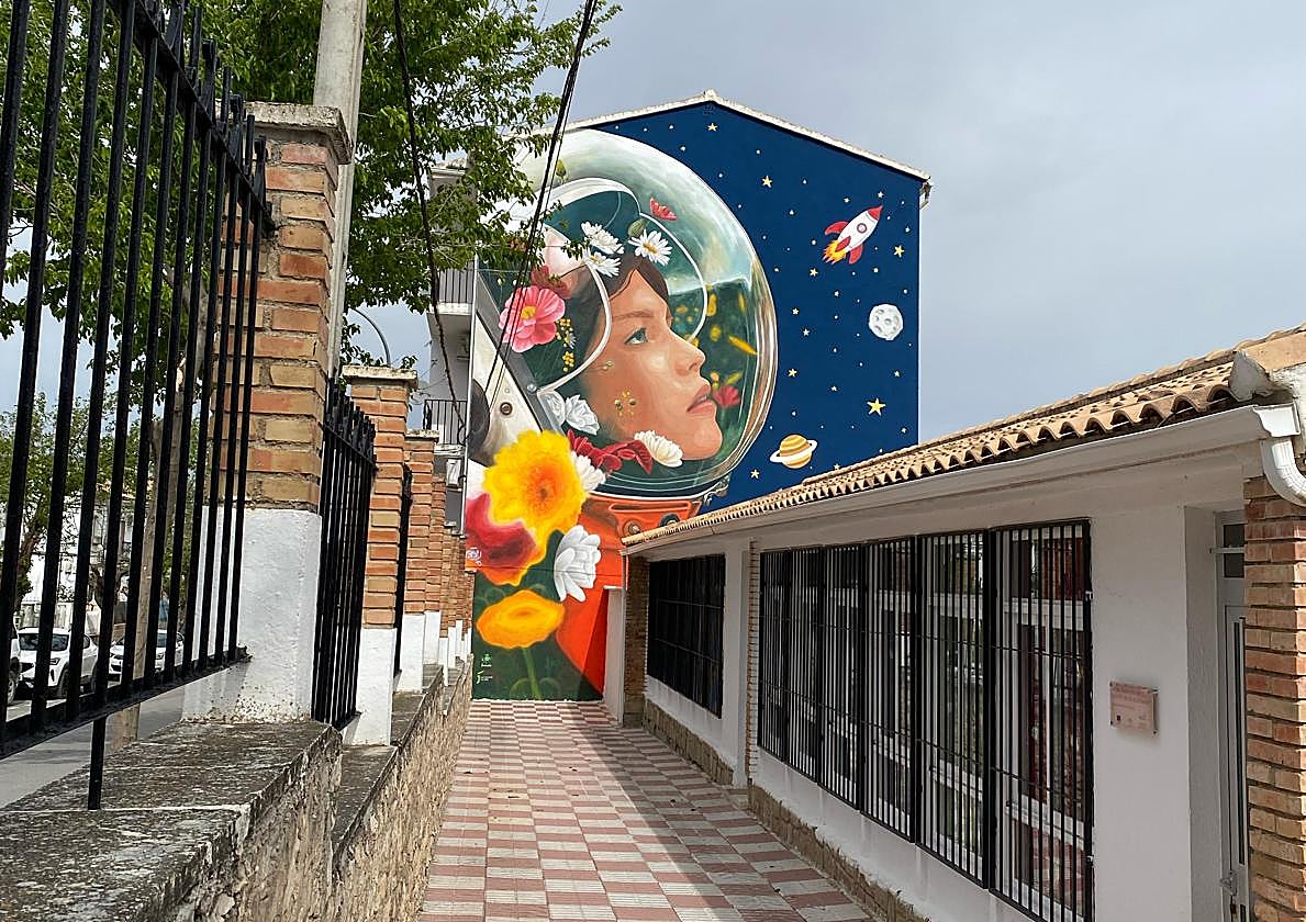 Mural en Jimena.