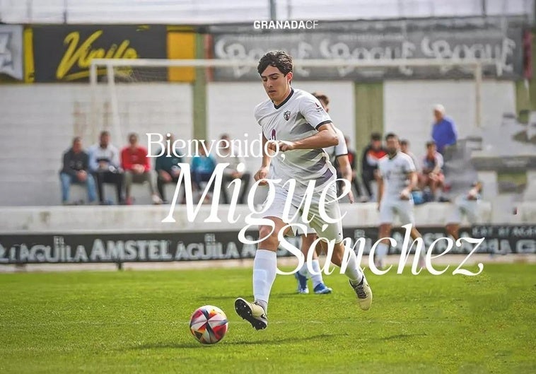 Migue Sánchez, nuevo jugador del Recreativo Granada