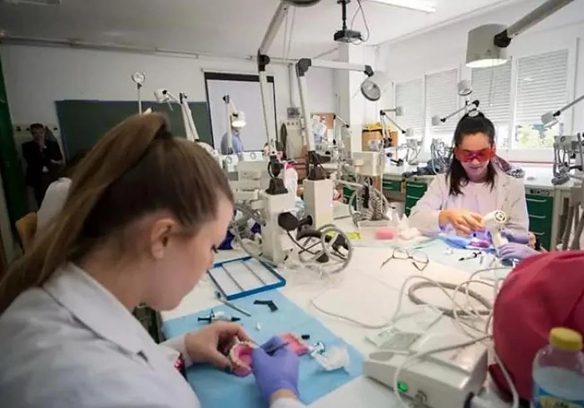 Alumnos de FP, en una imagen de archivo.