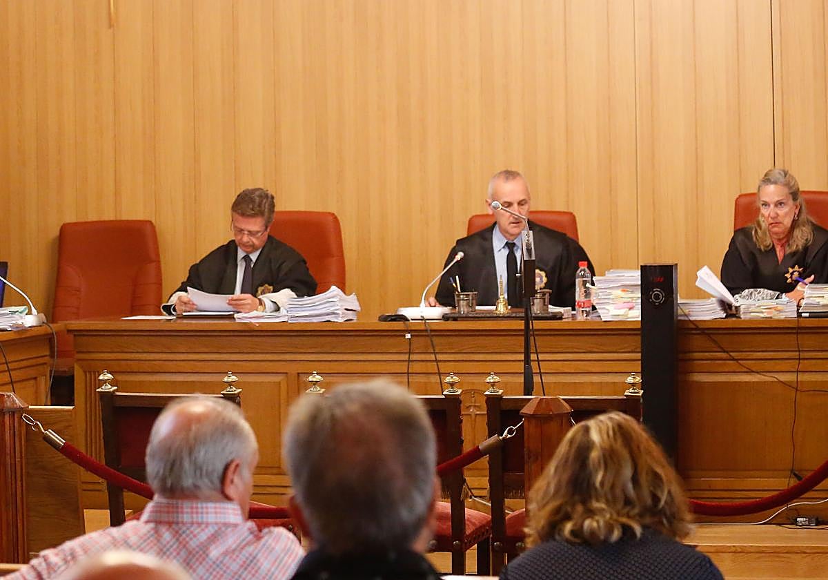 Imagen de una vista oral en la Audiencia de Granada.