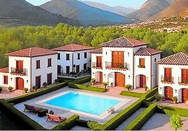 Residenciales con piscinas, zonas verdes y terrazas