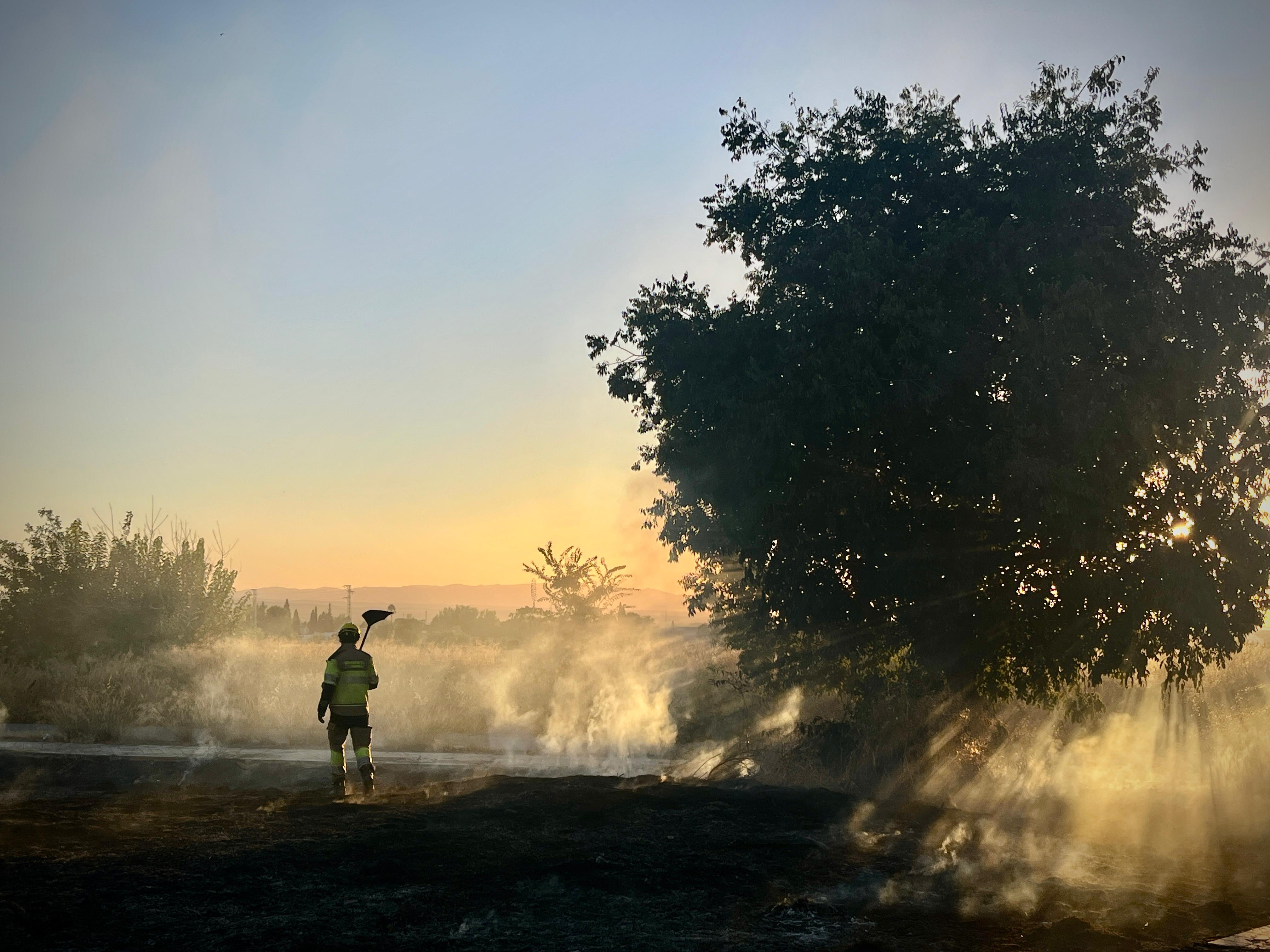 Las imágenes del incendio