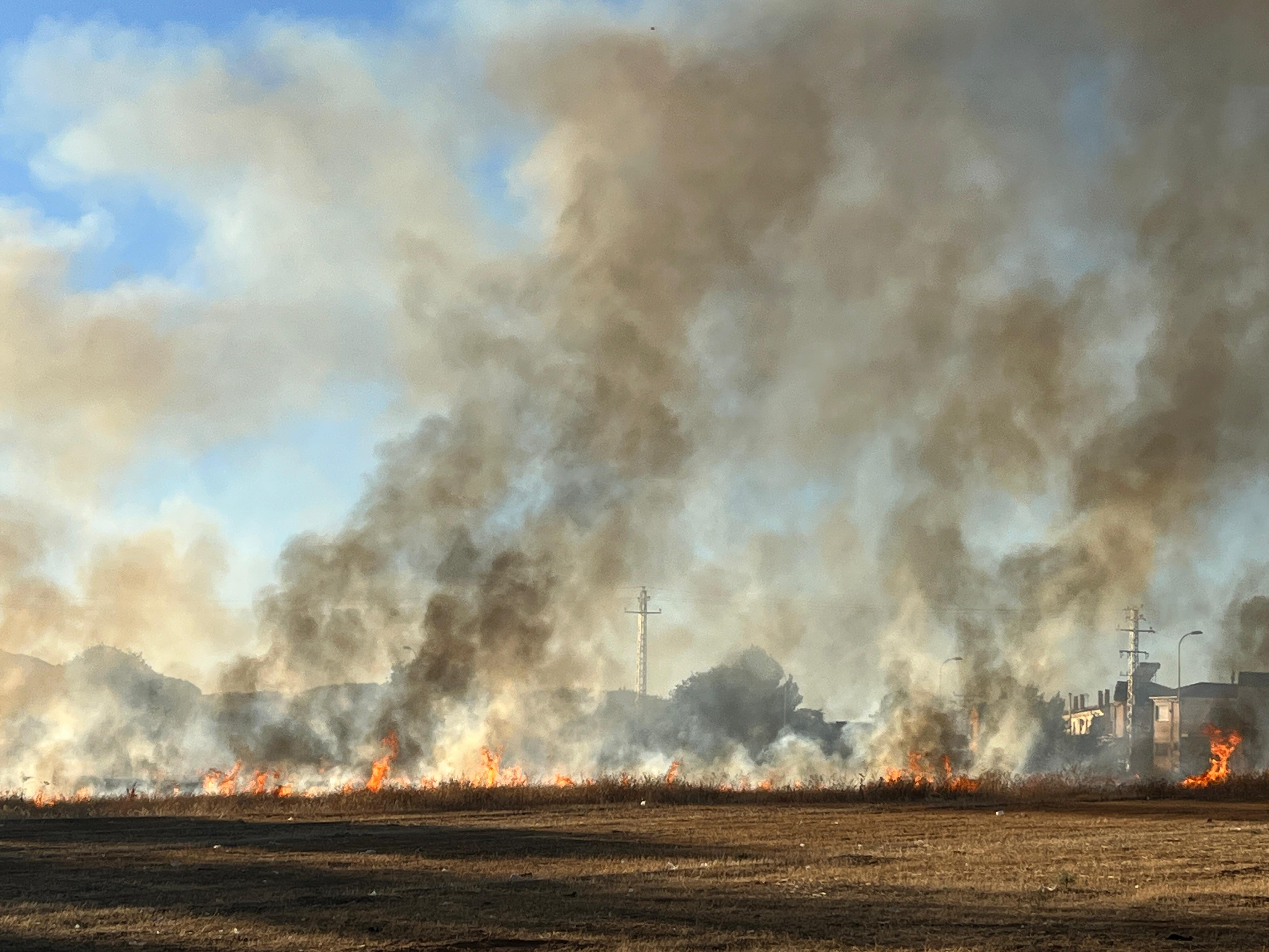 Las imágenes del incendio