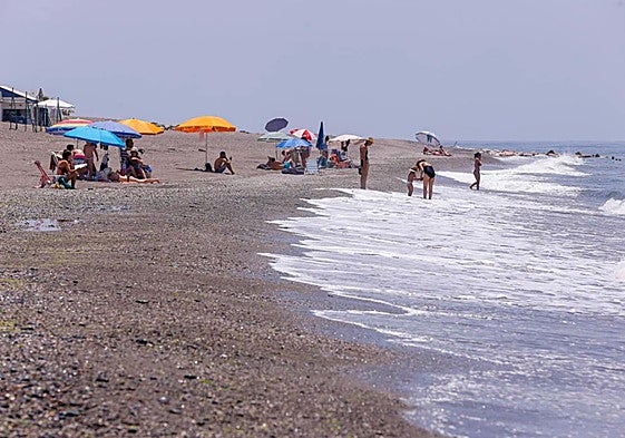 Playa de La Rábita en Albuñol.