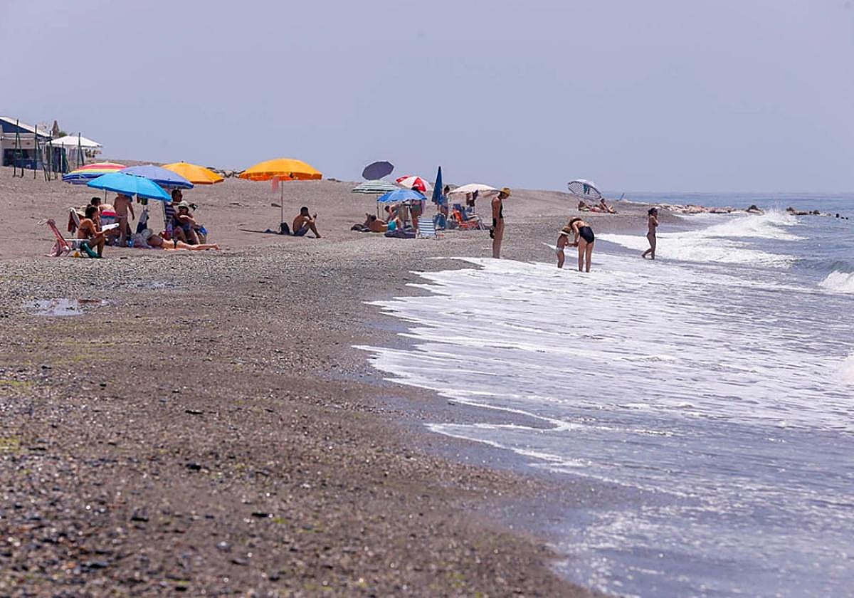 Playa de La Rábita en Albuñol.