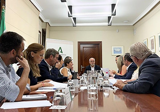 Reunión de coordinación de lo delegados.