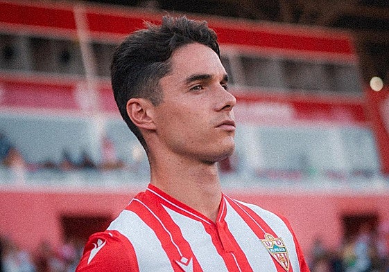 Arribas en el UD Almería Stadium