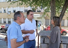Denuncia desde las puertas del Centro Diagnóstico del Hospital de Jaén.