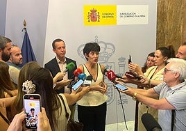 Elma Saiz avisa que el Gobierno será «más contundente contra las mafias»