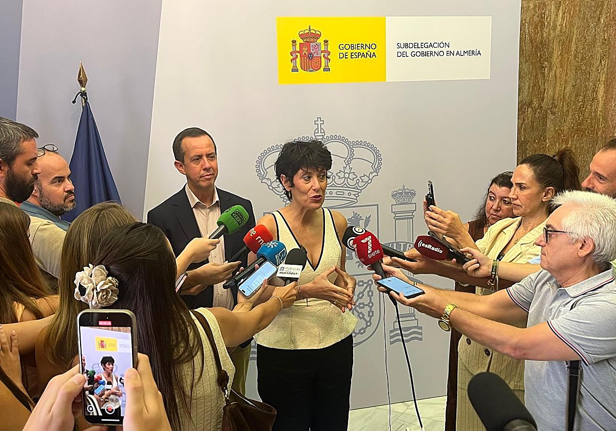 Elma Saiz avisa que el Gobierno será «más contundente contra las mafias»
