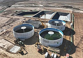 Construcción de una planta de biometano.