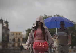 Alerta amarilla en Andalucía por tormentas.