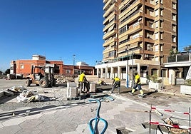 Las obras del Paseo de la Explanada alcanzan ya el 65% de ejecución.