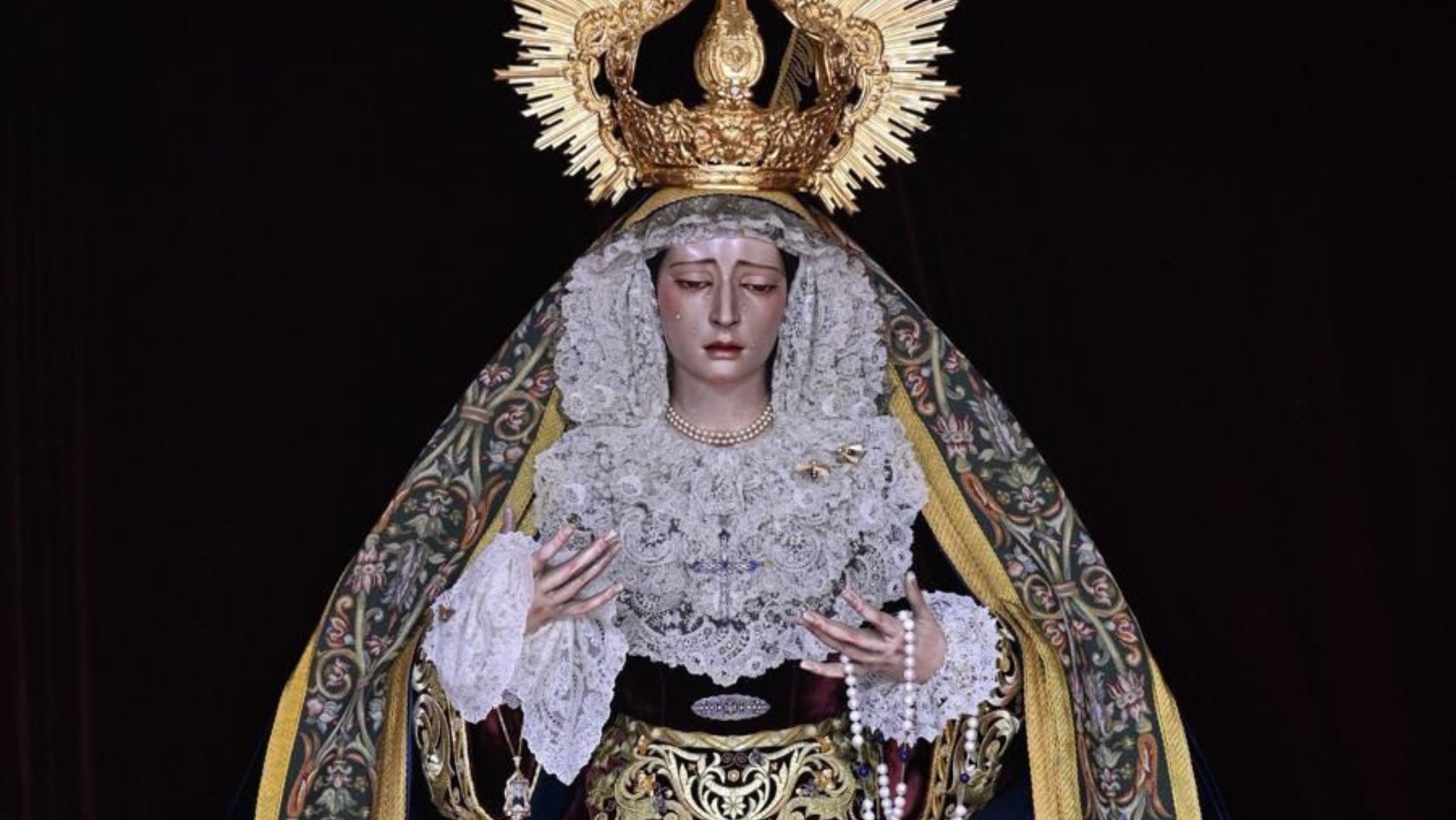 Así está presentada la Virgen del Dulce Nombre para sus Cultos en San Emilio