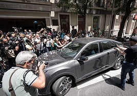 Imagen de registros de la UCO en Ferraz.