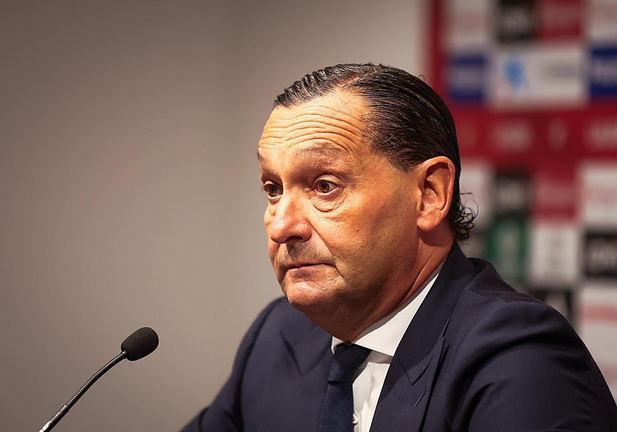 El director general del Granada, Alfredo García Amado.