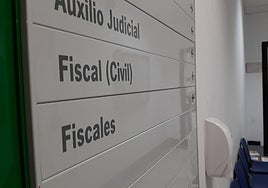 Imagen de la sede de la Fiscalía de Jaén.