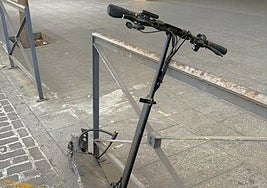 Patitene robado en Granada.