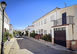 Calle en la que tuvo lugar el crimen.