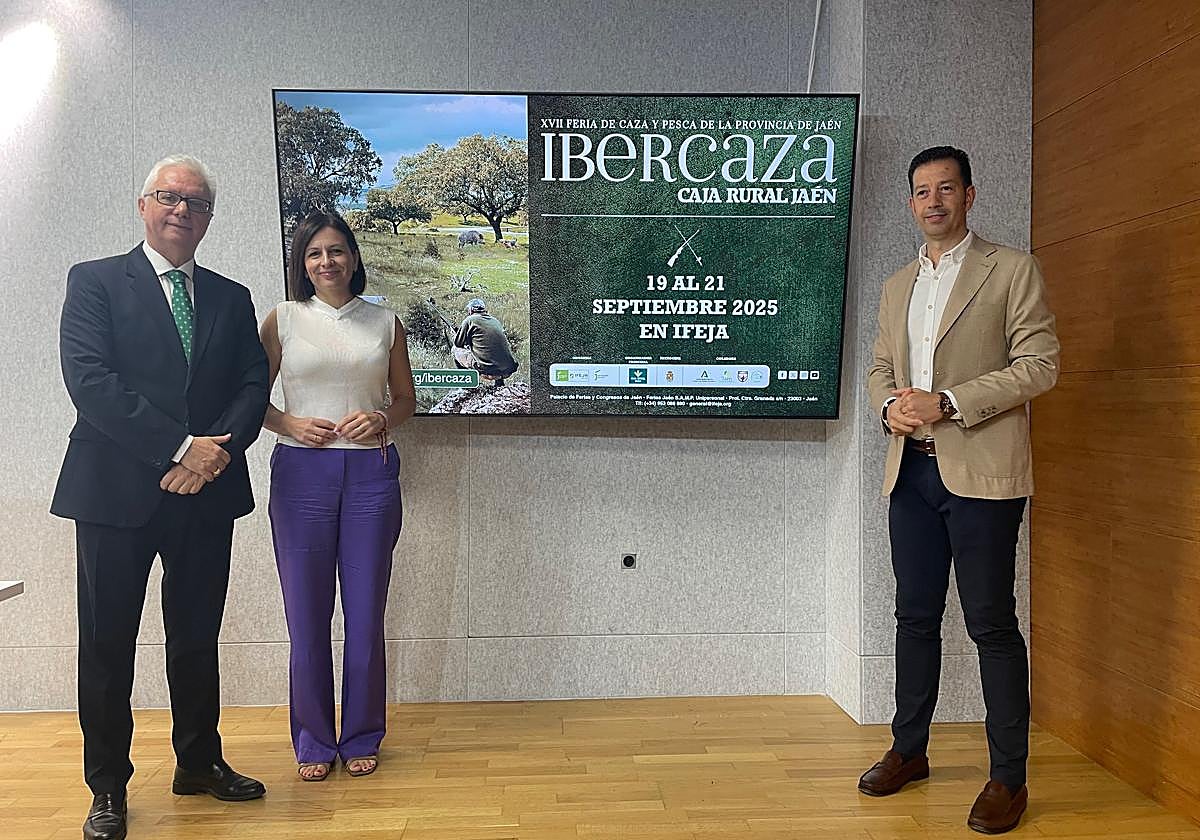 Isabel Uceda, Juan Gallego y Juan Antonio Herrera.