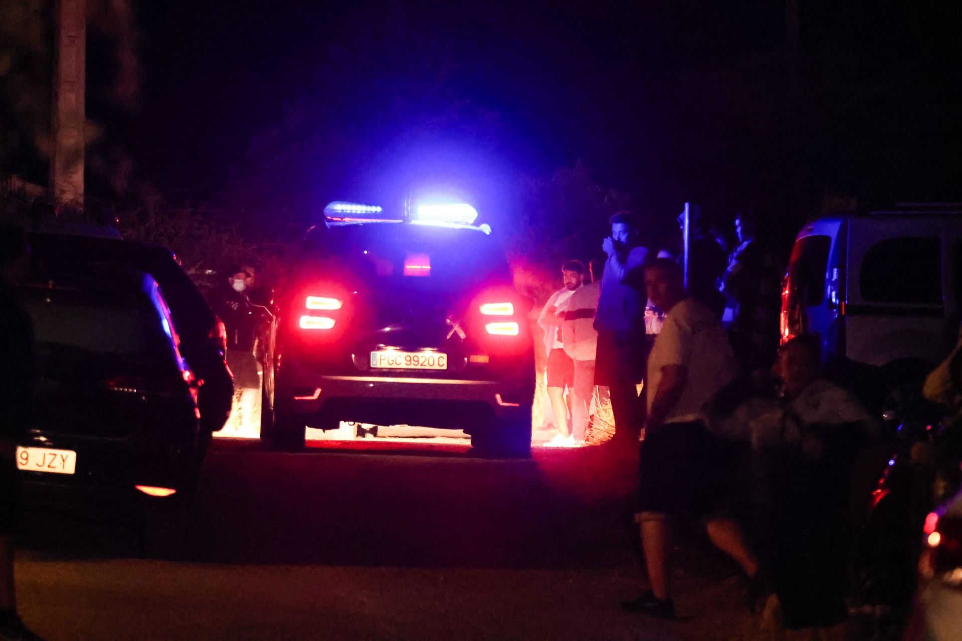 Noche de tensión en Huétor Santillán