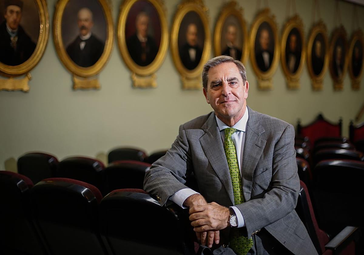 Imagen de archivo de Leandro Cabrera, decano del colegio de abogados de Granada.