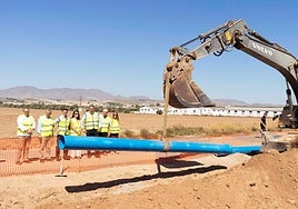 Diputación conecta Pulpí con Águilas para traer 1,1 hectómetros cúbicos de agua a la provincia