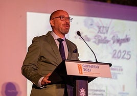 Antonio Delgado, pregonero de las fiestas.