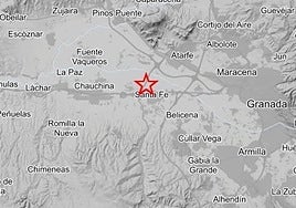 Registrado un terremoto de magnitud 3,1 con epicentro en Santa Fe.
