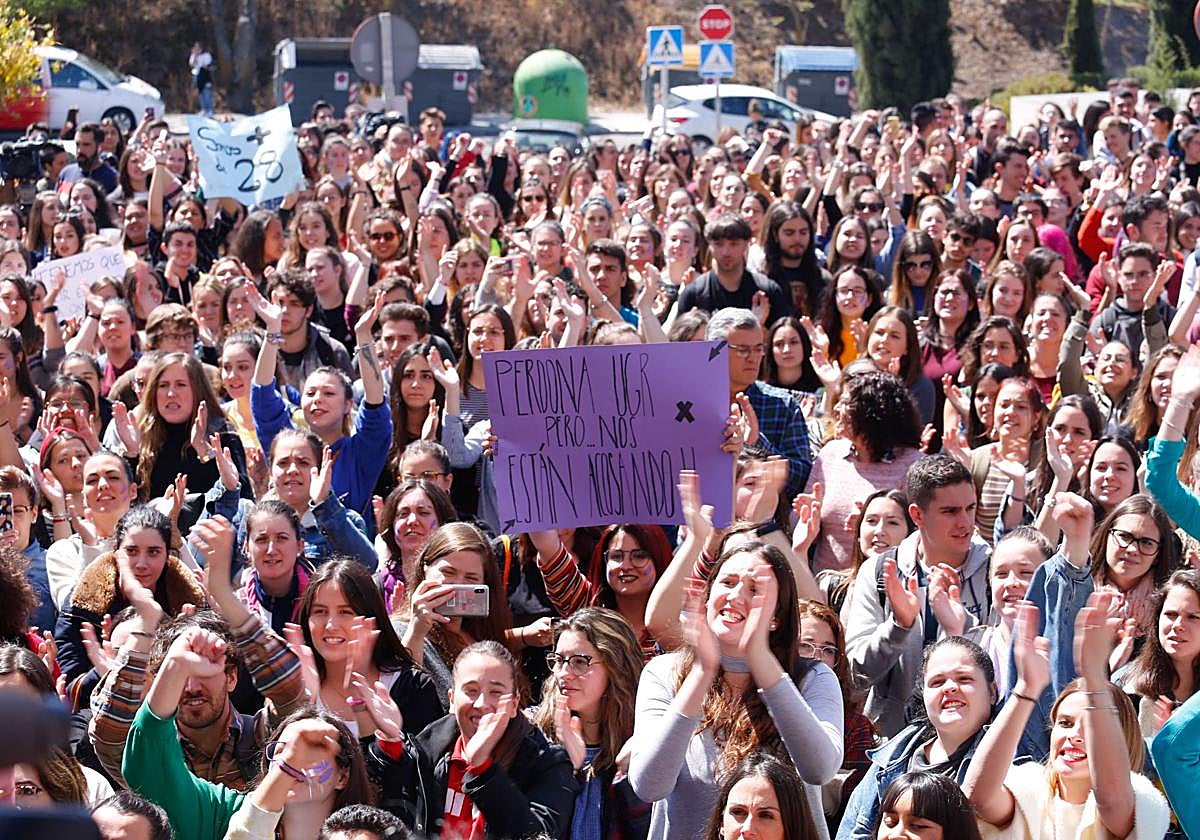 Protestas por un caso en 2019.