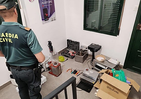 Arrestado por tres robos con fuerza en Montillana